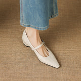 Tamsin | Pointed-Toe Mary Jane Shoe