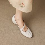 Queenie | Round-Toe Mary Jane Shoe