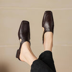 Veronica | Genuine Leather Mules