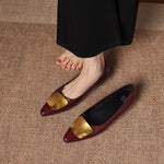Louisa | Genuine Leather Ballet Flats