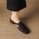 Veronica | Genuine Leather Mules