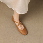 Ada | Genuine Leather Ballet Flats