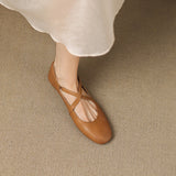 Ada | Genuine Leather Ballet Flats