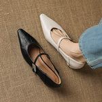 Tamsin | Pointed-Toe Mary Jane Shoe