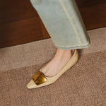 Louisa | Genuine Leather Ballet Flats