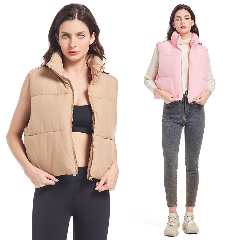 Imogen | Ultra-Light Cropped Gilet