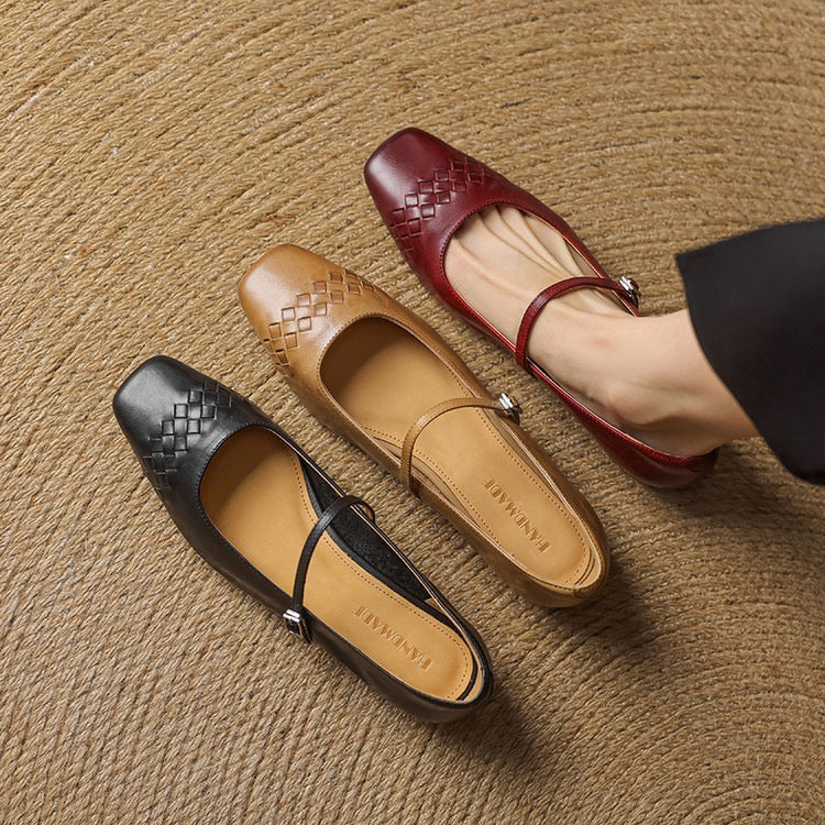 Verity | Square-Toe Mary Jane Shoe