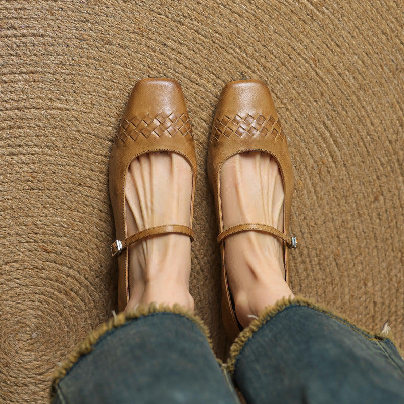 Verity | Square-Toe Mary Jane Shoe