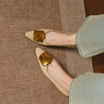 Louisa | Genuine Leather Ballet Flats