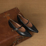 Tamsin | Pointed-Toe Mary Jane Shoe