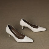 Amanda | Genuine Leather Heels