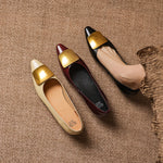 Louisa | Genuine Leather Ballet Flats