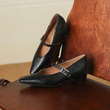 Tamsin | Pointed-Toe Mary Jane Shoe