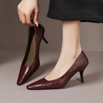 Amanda | Genuine Leather Heels