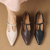 Tabitha | Genuine Leather Court Shoes