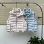 Judith | Lightweight Sleeveless Jacket with Two-Way Zip