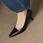 Amanda | Genuine Leather Heels