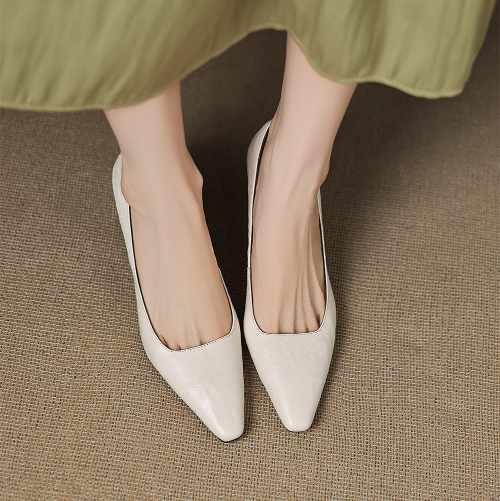 Amanda | Genuine Leather Heels