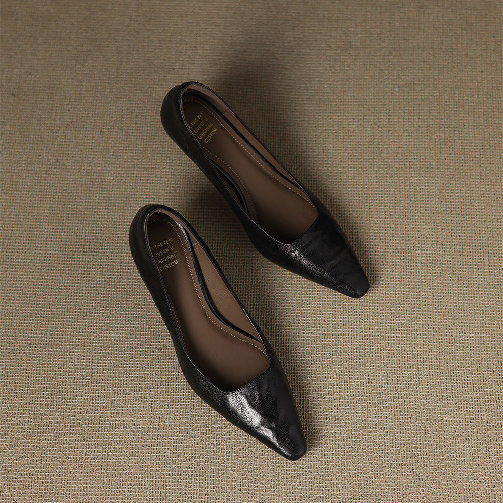 Amanda | Genuine Leather Heels