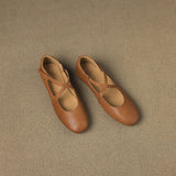Ada | Genuine Leather Ballet Flats