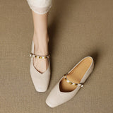 Zara | Genuine Leather Ballet Flats