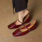 Verity | Square-Toe Mary Jane Shoe