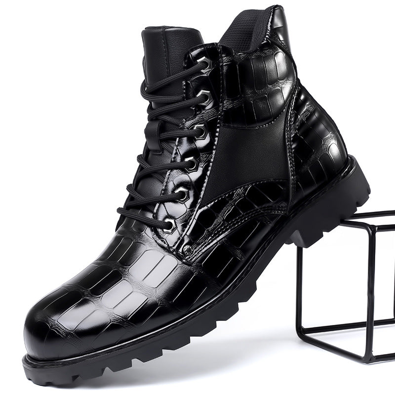 Edmund | Luxury Men's Croc Boots