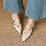Tamsin | Pointed-Toe Mary Jane Shoe
