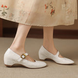 Queenie | Round-Toe Mary Jane Shoe