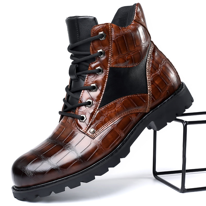 Edmund | Luxury Men's Croc Boots