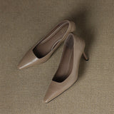 Amanda | Genuine Leather Heels
