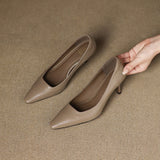 Amanda | Genuine Leather Heels