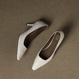 Amanda | Genuine Leather Heels