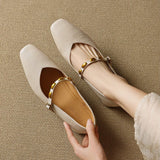 Zara | Genuine Leather Ballet Flats