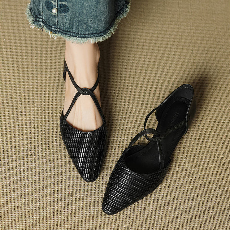 Delia | Genuine Leather Heels