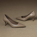 Amanda | Genuine Leather Heels