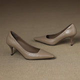 Amanda | Genuine Leather Heels