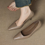 Amanda | Genuine Leather Heels