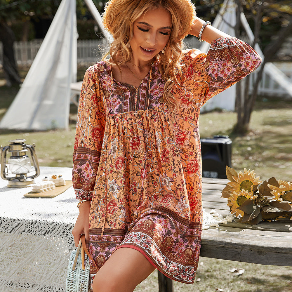 Veronica | Bohemian Tunic Dress