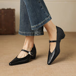 Tamsin | Pointed-Toe Mary Jane Shoe