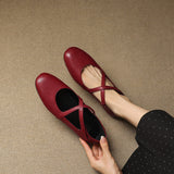 Ada | Genuine Leather Ballet Flats
