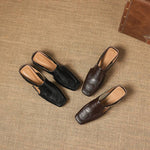 Veronica | Genuine Leather Mules