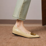 Louisa | Genuine Leather Ballet Flats