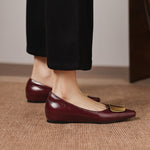 Louisa | Genuine Leather Ballet Flats