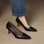 Amanda | Genuine Leather Heels