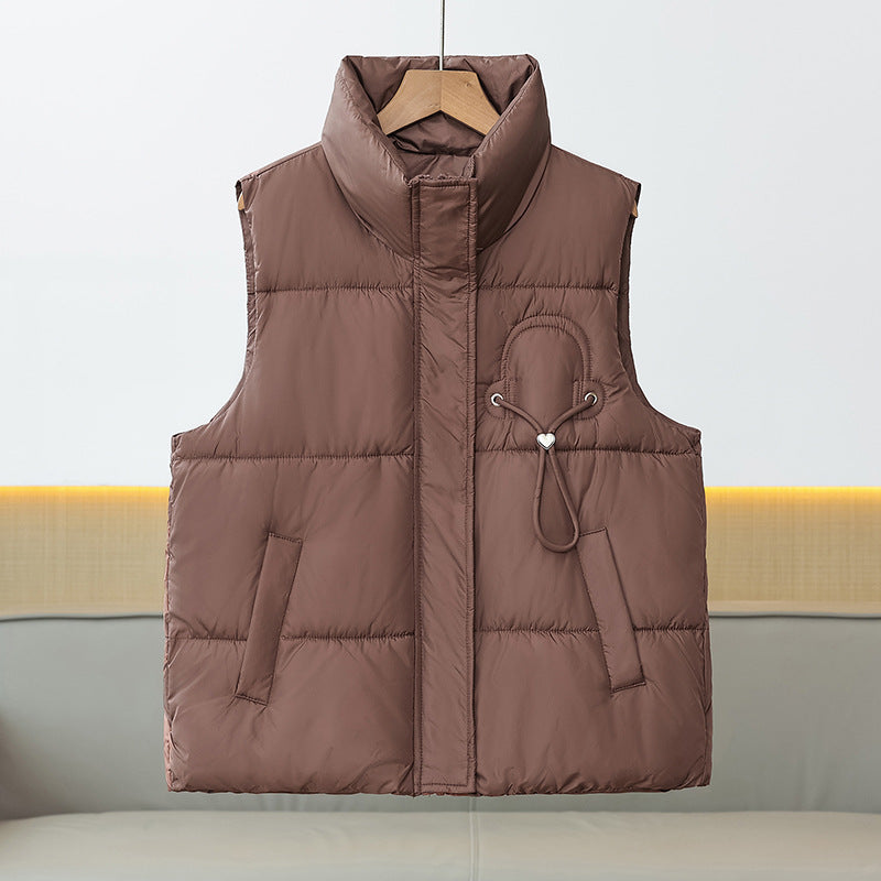 Doris | Lightweight High-Neck Gilet