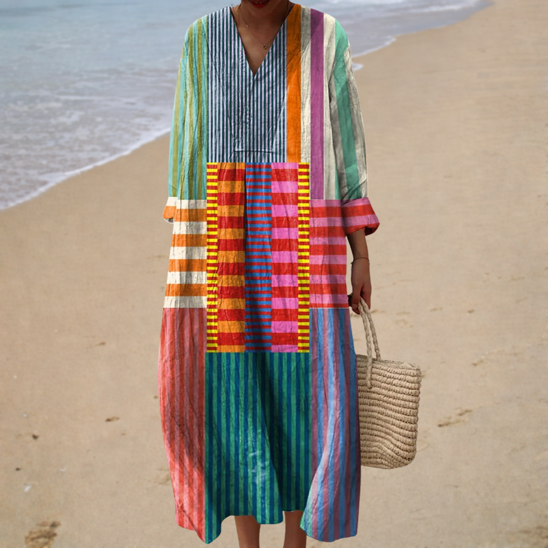 Emma | Airy Patterned Summer Dress