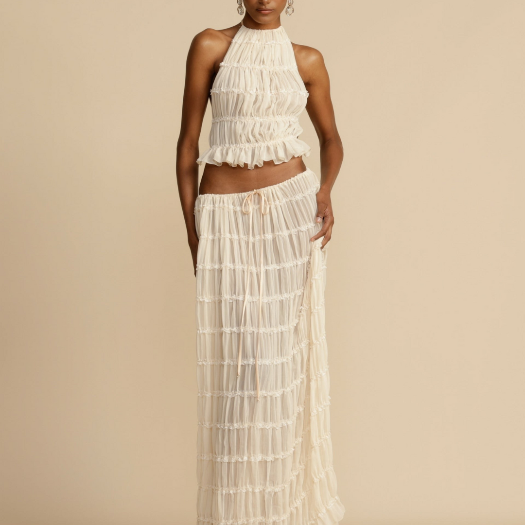 Penelope | Top and Skirt Set