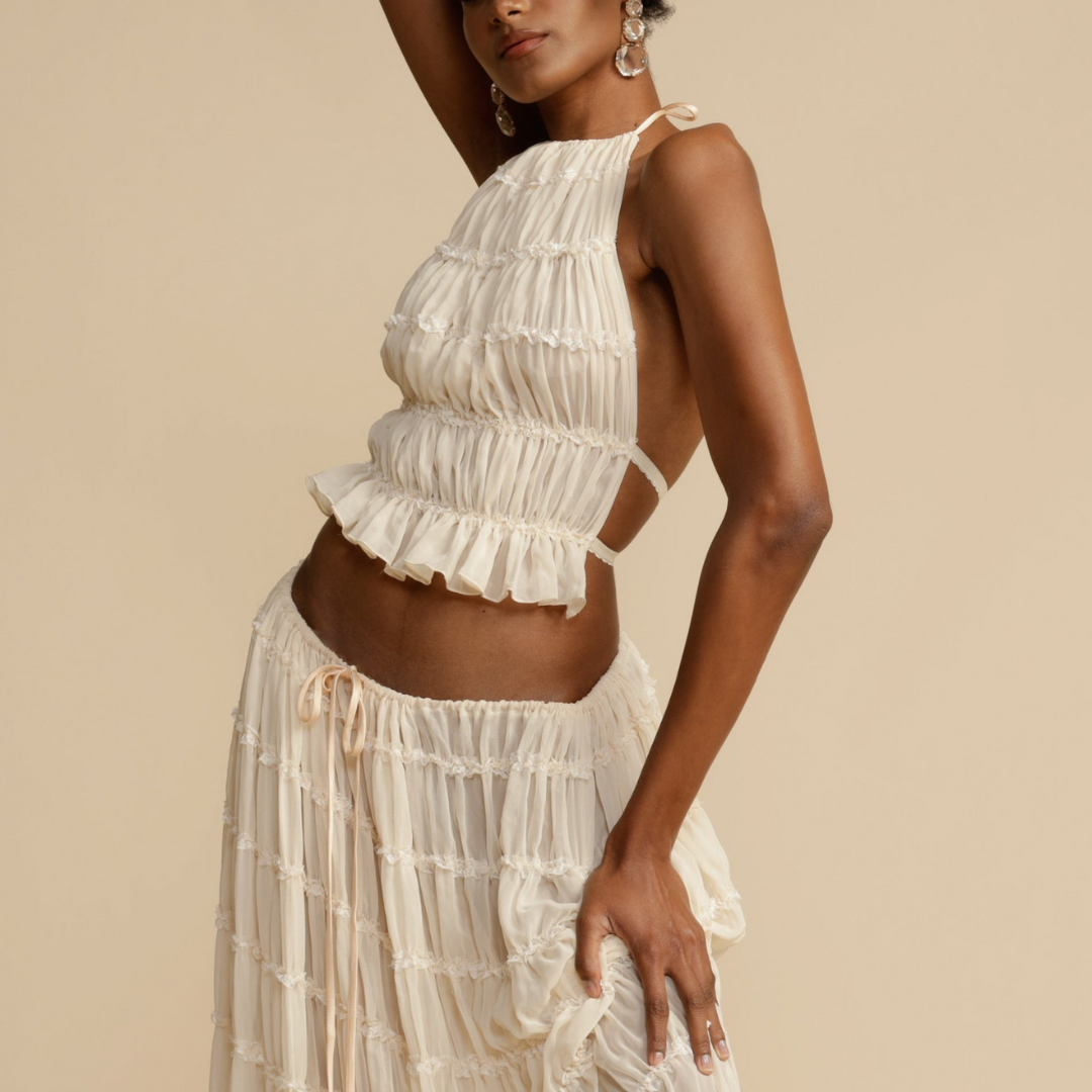 Penelope | Top and Skirt Set