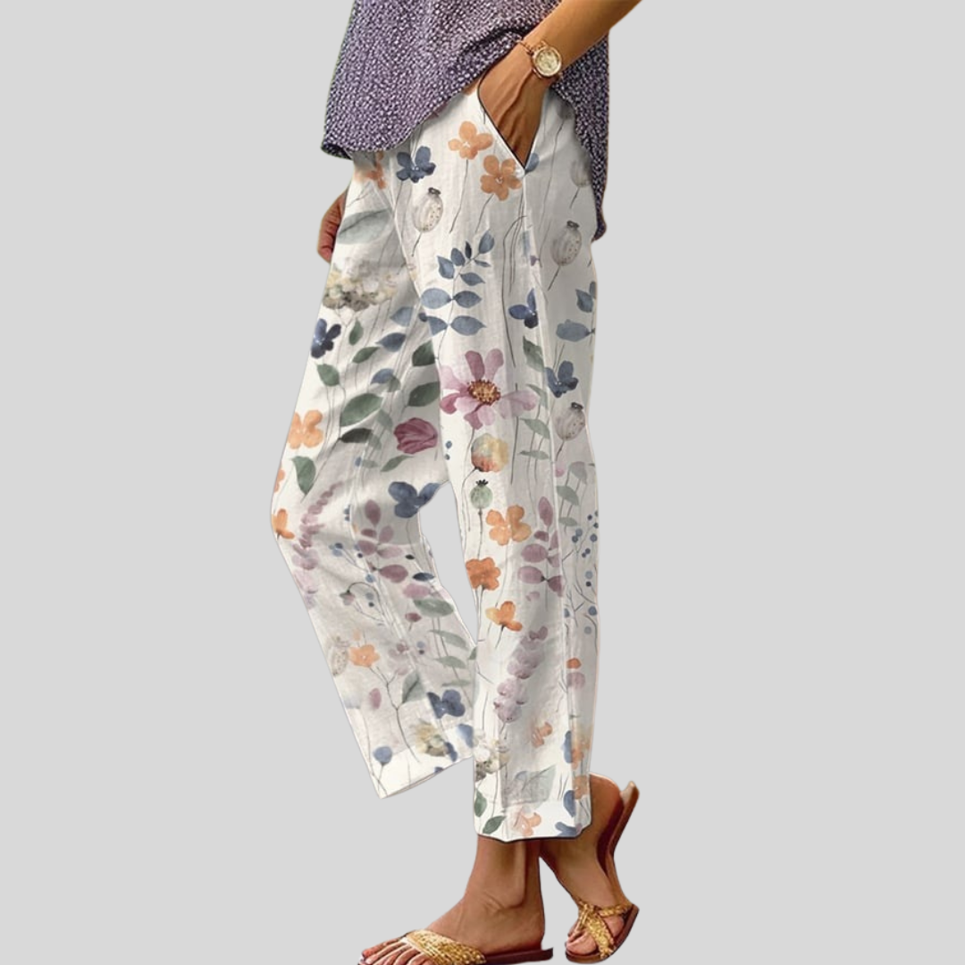 Christine | Simple Everyday Wide-Leg Trousers